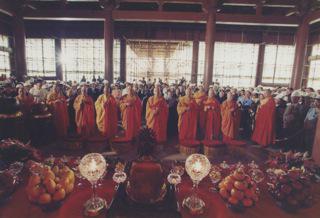 志蓮佛寺重建大雄殿上樑灑淨儀式 (1997年4月28日)