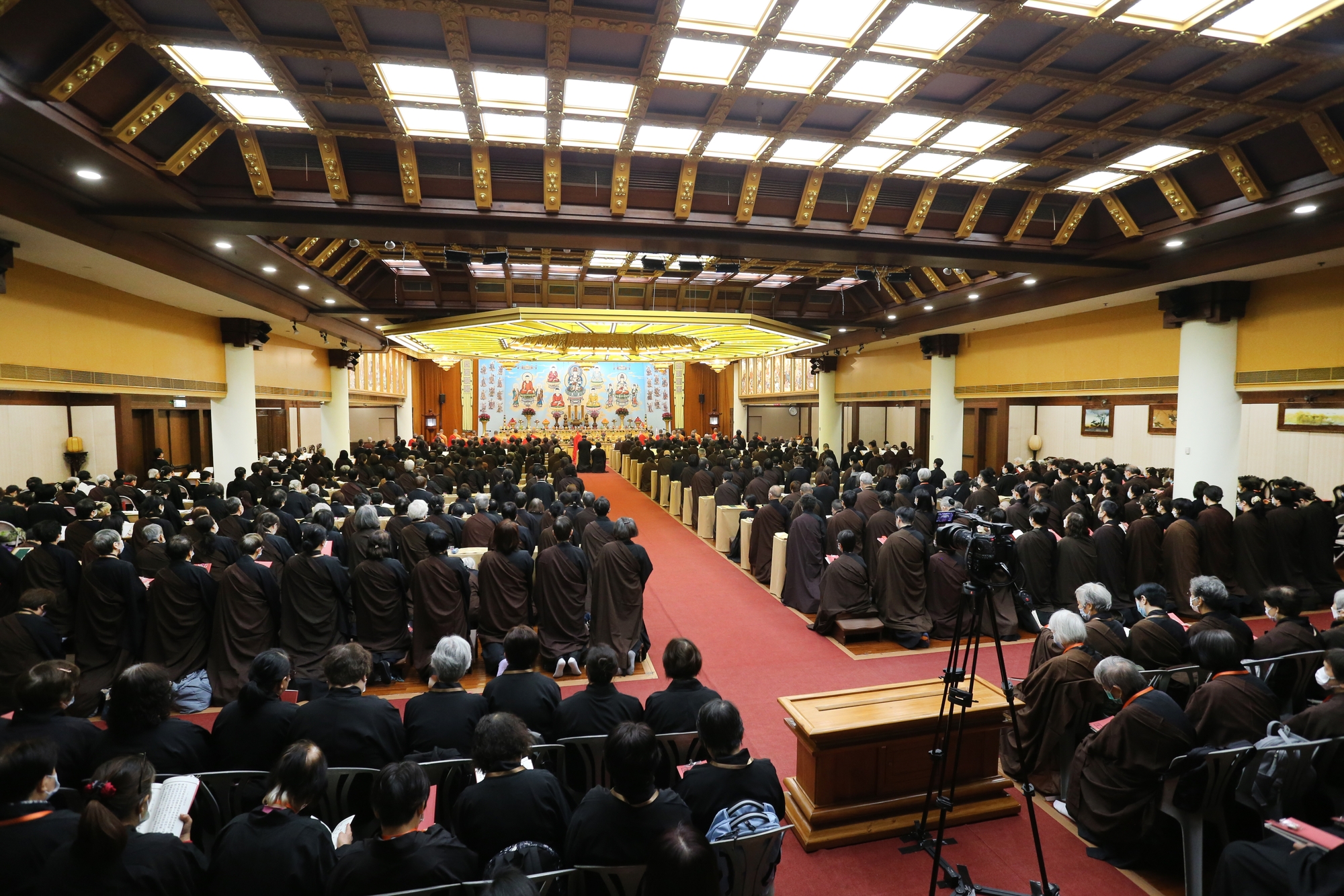 水陸法會送聖儀式
